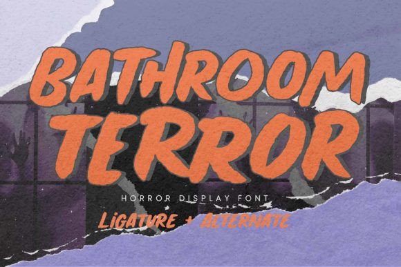 Bathroom Terror: Unleash Bold Horror in Your Designs