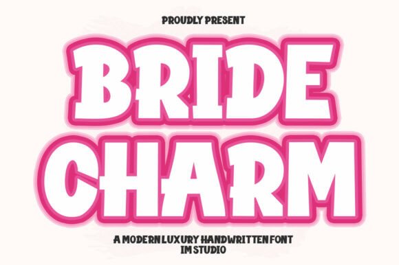 Bride Charm: A Retro Groovy Font for Modern Design