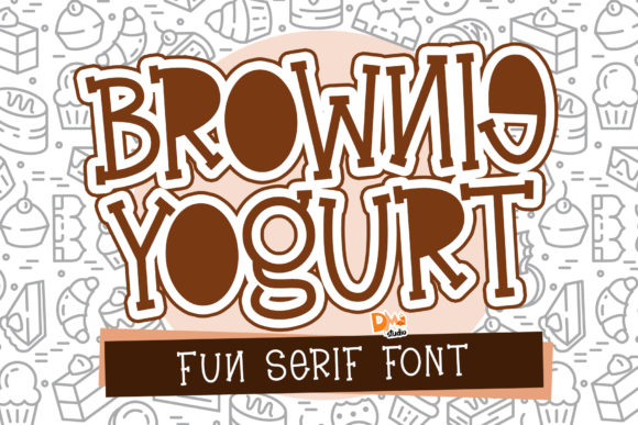 Brownie Yogurt: A Charming Serif for Standout Designs