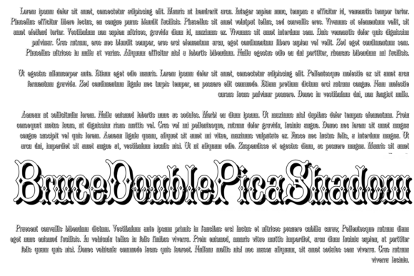 Bruce Double Pica: A Typeface with Timeless Character