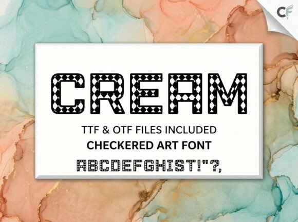 Cream: The High-Contrast Typeface for a Mod-and-Meticulous Soul