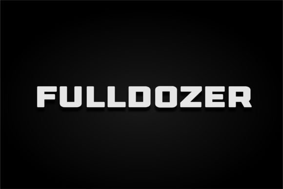 FULLDOZER: Commanding Attention in Modern Typography