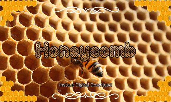 Honeycomb Font: Adding a Playful Buzz to Your Brand