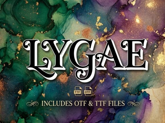 Lygae: The Majestic Display Serif for Timeless Grandeur