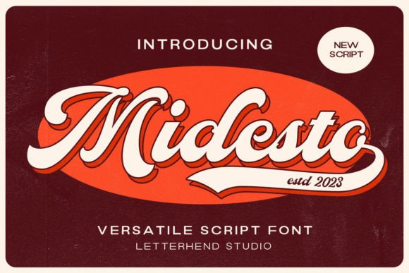 Midesto: A Script Font for Timeless Design