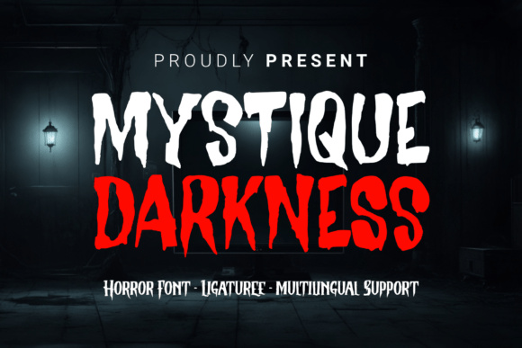 Mystique Darkness: A Typeface for Crafting Fear
