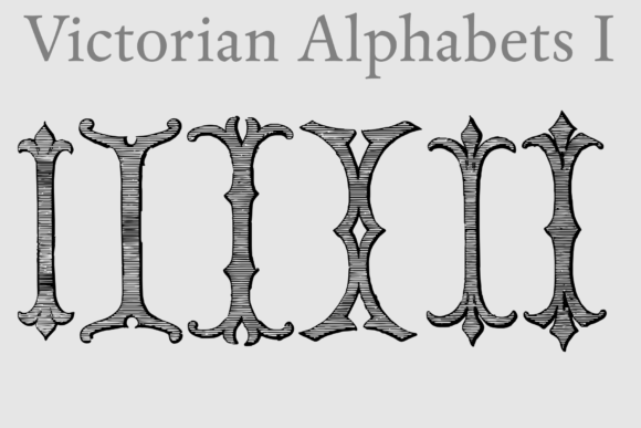 Victorian Alphabets I: A Modern Designer's Gateway to Vintage Charm
