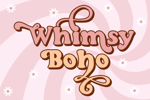 Whimsy Boho: Embrace Retro Charm in Your Designs